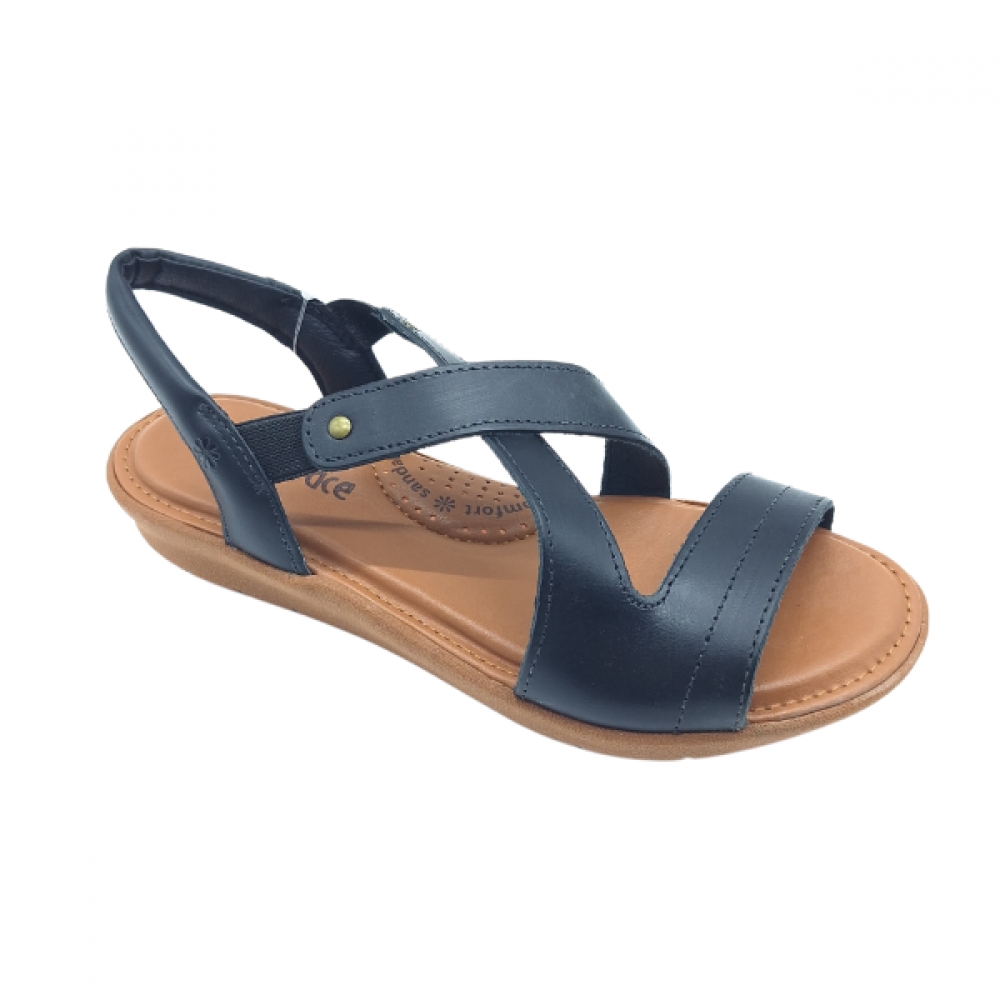 Sandalia Feminino New Face 39551 - PRETO / DESERTO