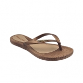 TERRA E AGUA CHINELO 260902 - BRONZE / CARAMELO