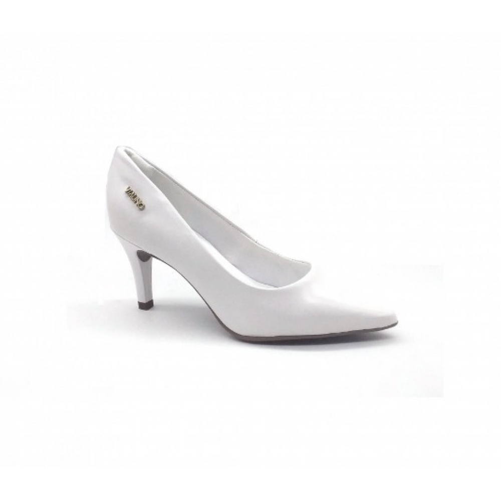 Scarpin Feminino Via Uno 802001Cwavv - BRANCO