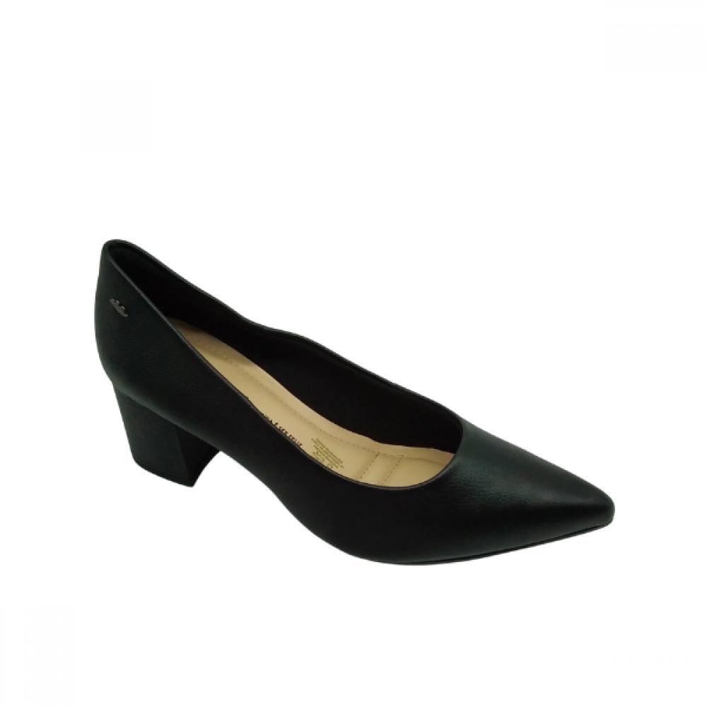 Scarpin Salto Grosso Dakota G5181 - PRETO