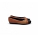Sapatilha Feminino Piccadilly 250205 - NUDE CLARO / PRETO VZ