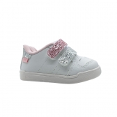Tenis Klin 358001000 - BRANCO / ROSA / PRATA