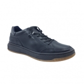 SAPATENIS MASCULINO PEGADA  - 111701 - PRETO / WASHED CARBONO