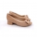 Peep Toe Feminino Comfortflex 2464403 - CAQUI