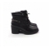 Bota Feminino Comfortflex 2477304 - PRETO / GRAFITE / PTA