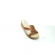 Tamanco Piccaddily Anabela 540375 - OFF WHITE / CARAMELO