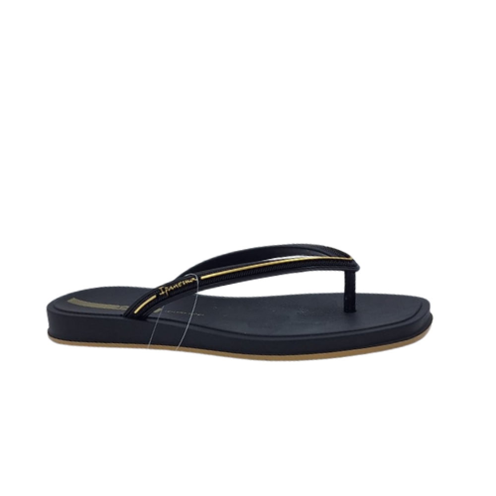 IPANEMA CHINELO 27398 - PRETO / DOURADO