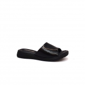 Tamanco Feminino Comfortflex 2451401 - PRETO / PRETO VZ / OURO