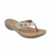 TAMANCO FEMININO TERRA E AGUA - 471123 - OFF WHITE / TAUPE