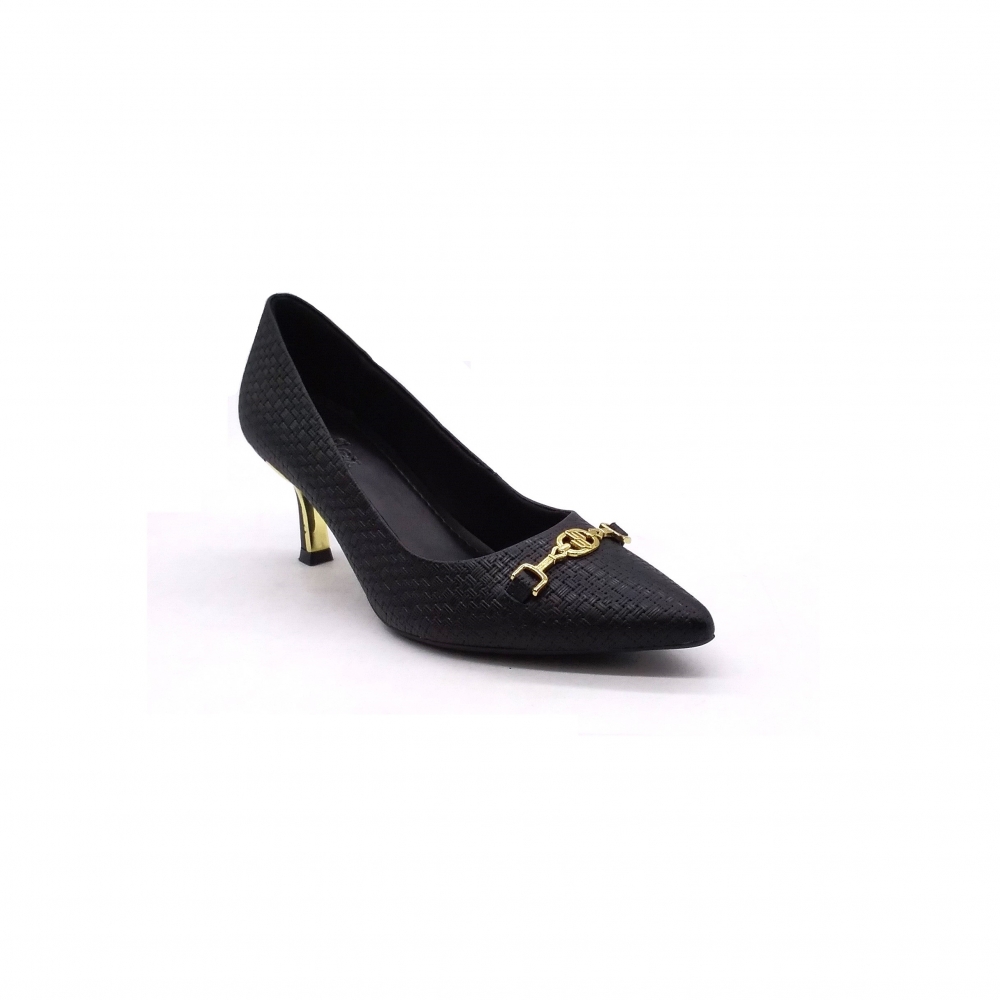 Scarpin Feminino Usaflex Am31002 - PRETO