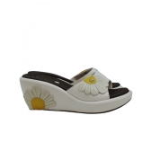 Tamanco 700 Gauss Anabela Gardenia - BRANCO