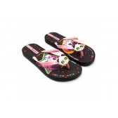 Chinelo Infantil Luluca 26853 - PRETO / ROSA