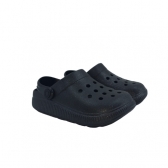 MOLEKINHA BABUCHE 2591200 - PRETO / PRATA