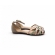Sandalia Feminino Bottero 358602  - TAUPE / ROSA PELE / VERDE PASTEL
