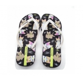 Chinelo Feminino Ipanema 27005 - PRETO / BEGE / BRANCO