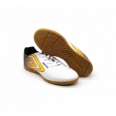 Chuteira Salao Masculino Umbro 1168791 - BRANCO / AMARELO / PRETO
