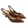 Slingback baixo Bottero 365412 - CARAMELO