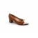 Scarpin Feminino Beira Rio 4314103 - CAMEL / BRANCO OFF