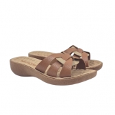TAMANCO FEMININO TERRA E AGUA - 471024 - CARAMELO / LINHO