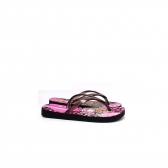 Chinelo Infantil Barbie 27291 - PRETO / ROSA