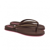 IPANEMA CHINELO 27398 - MARROM / DOURADO / ROSA