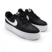 Tênis Feminino Nike Court Vision Alta Ltr - PRETO / BRANCO
