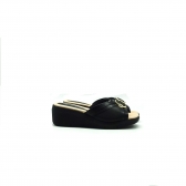 Tamanco Piccaddily Anabela 540375 - PRETO