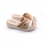 Tamanco Feminino Comfortflex 2386402 - COCONUT / ALMOND / CAQUI