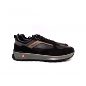 Sapatenis Masculino Ferricelli Mid63406 - PRETO / STORM / CINZA
