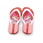 Chinelo Infantil Moranguinho 25510 - VERMELHO / BRANCO