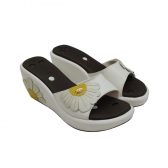 Tamanco 700 Gauss Anabela Gardenia - BRANCO