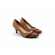 Scarpin Feminino Piccadilly 745085 - NUDE CLARO / CARAMELO / CAPUCCINO
