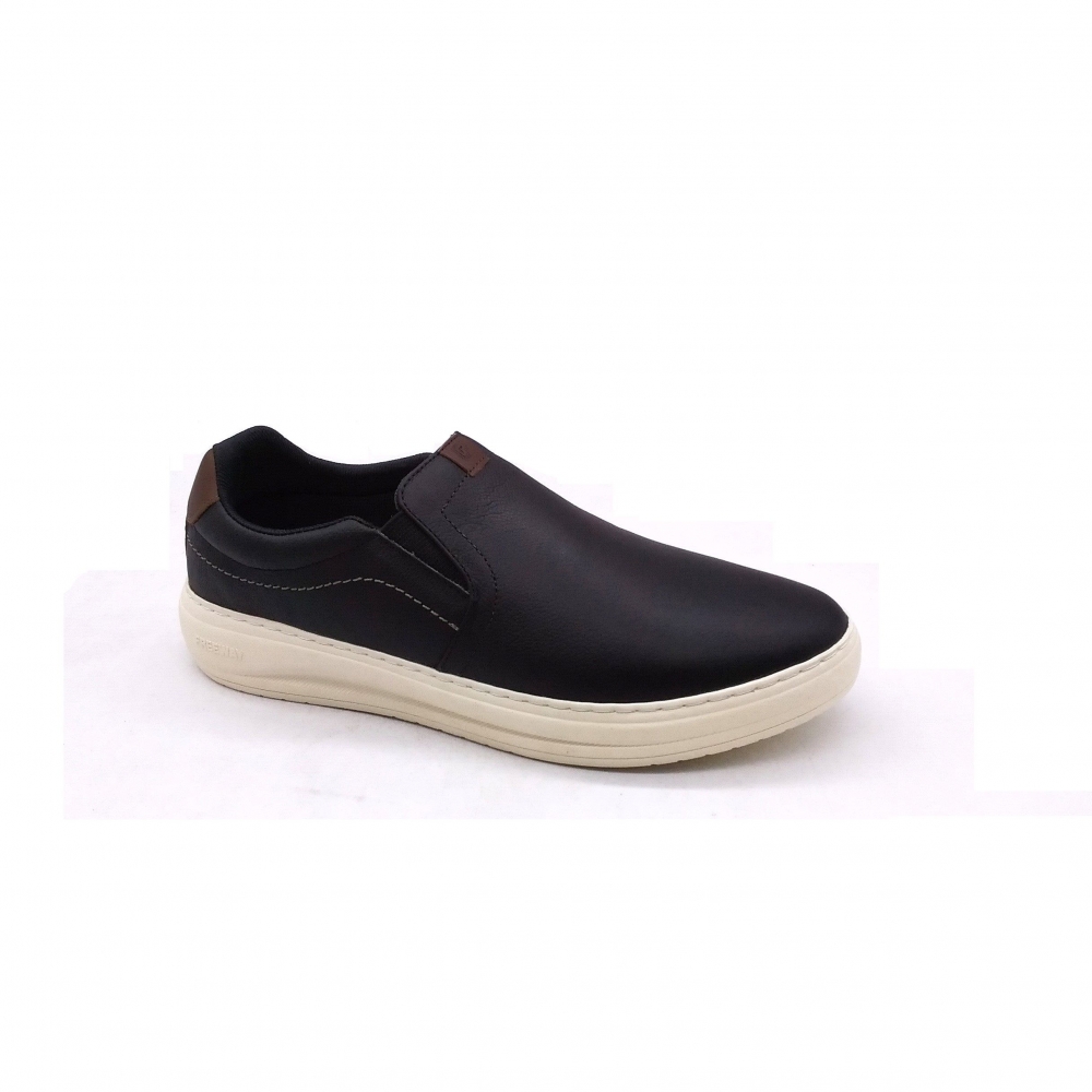 Sapatenis Masculino Free Way Duo05 - PRETO / CREME