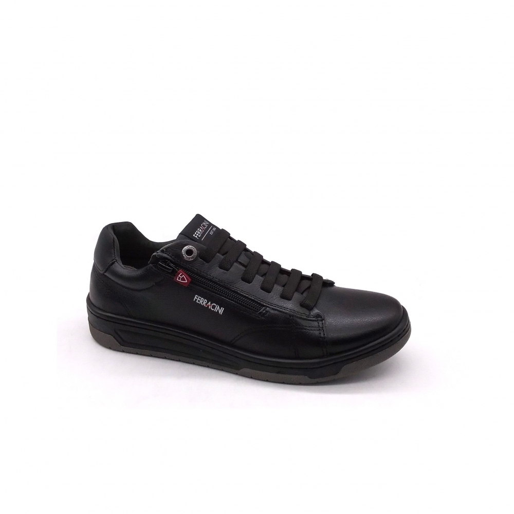 Sapatenis Masculino Ferracini 8052-617  - PRETO / CHUMBO