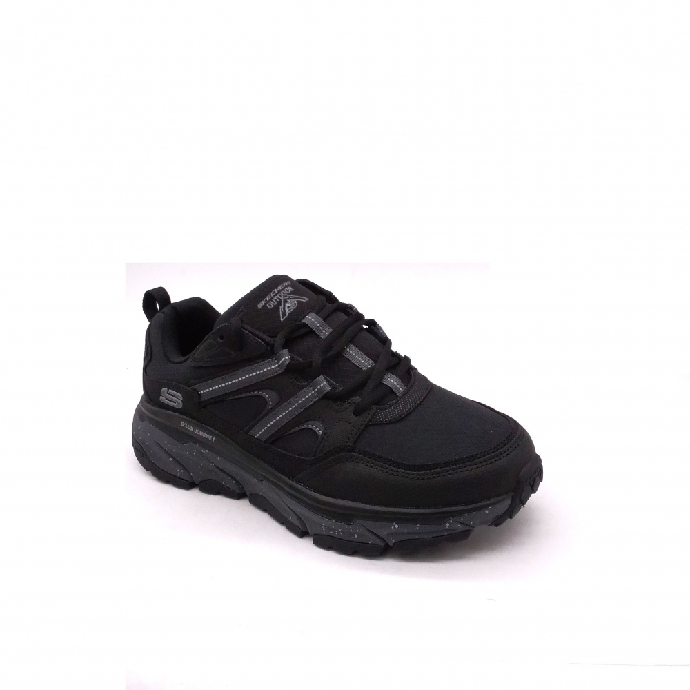 Tenis Masculino Skechers D-Lux Journey - PRETO / CARVAO