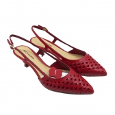 Slingback Baixo Bottero 365411 - ROUGE