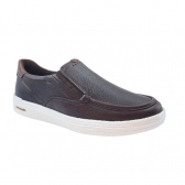 SAPATENIS MASCULINO PEGADA - 112001 - COFFE / CONHAQUE / BRANCO