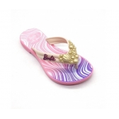 Chinelo Infantil Barbie 22631 - ROSA / BEGE