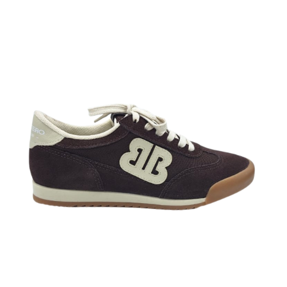 TENIS FEMININO BOTTERO  - 370807 - CAFE / MARFIM