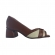 PICCADILLY PEEP TOE 715030 - CONHAQUE / NATURAL