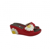 Tamanco 700 Gauss Anabela Gardenia - VERMELHO