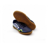 Chuteira Salao Masculino Umbro 1117978  - MARINHO / BRANCO / LIMA