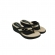 Tamanco Piccaddily Anabela 540373 - PRETO / OURO