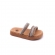 Chinelo Infantil Molekinha 2358103 - CRISTAL / OURO ROSADO