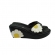Tamanco 700 Gauss Anabela Gardenia - PRETO