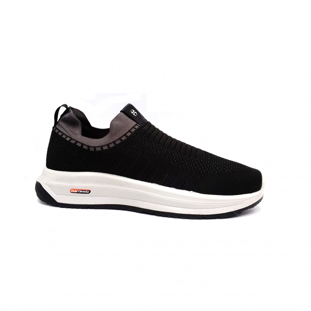 Sapatenis Masculino Ferricelli Etr60805 - PRETO / CHUMBO / CINZA