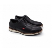 Sapato Masculino Ferracini 6151-675  - PRETO / GELO
