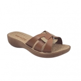 TAMANCO FEMININO TERRA E AGUA - 471024 - CARAMELO / LINHO