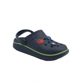 MOLEKINHO BABUCHE 2874202 - PRETO / AMARELO NEON
