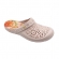 Babuche Feminino Boa Onda 1317  - ROSE NUDE / FLORAL GOLD